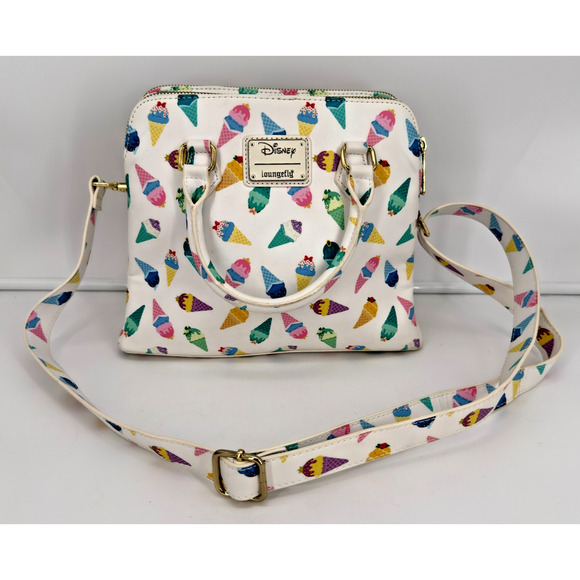 Loungefly Handbags - Retired Loungefly Disney Princess Ice Cream Print Crossbody Purse Handbag